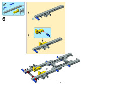 LEGO 8258 instructions page 5 – build guide